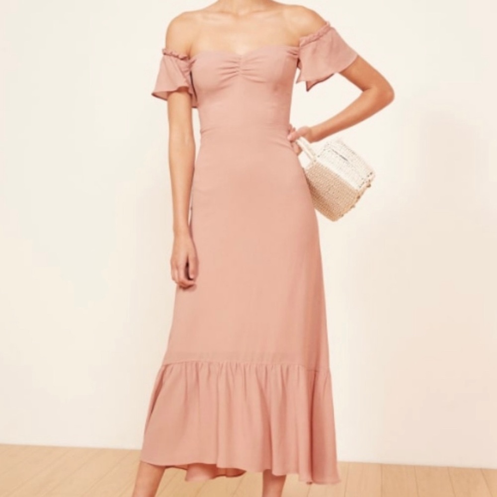 NWOT Reformation Butterfly Dress